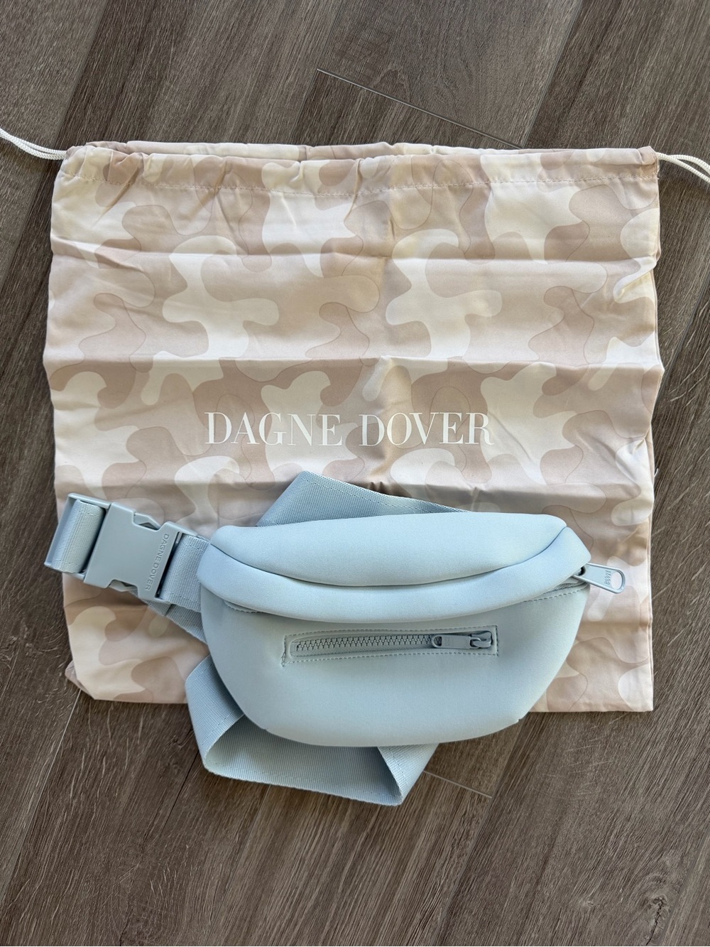 Dagne Dover Light Blue Ace Fanny Pack - Picture 1 of 4
